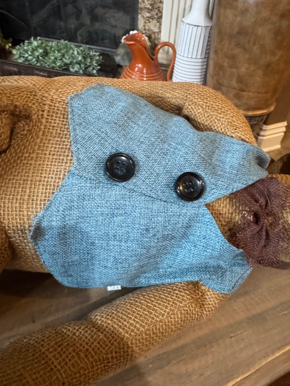 2 feet tall 70’s burlap bunny. - Picture 11 of 13